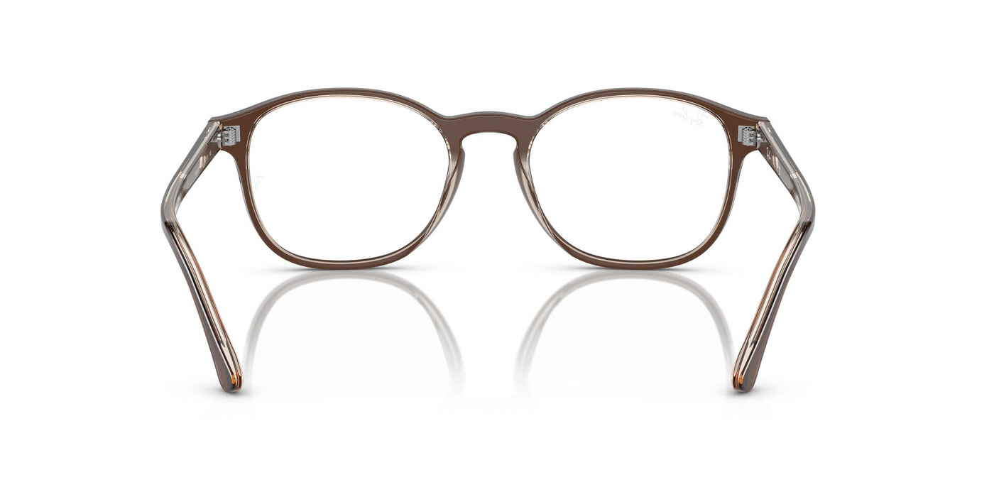 Ray-Ban RB5417 Brown On Transparent Light Brown #colour_brown-on-transparent-light-brown