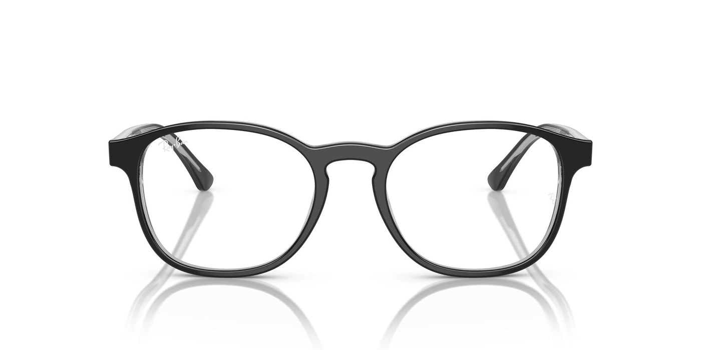 Ray-Ban RB5417 Dark Grey On Transparent #colour_dark-grey-on-transparent