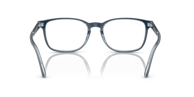 Ray-Ban RB5418 Blue On Transparent Blue #colour_blue-on-transparent-blue