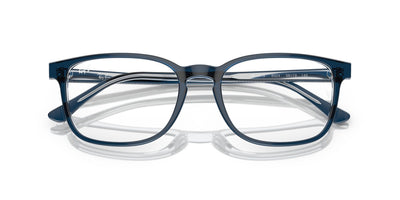 Ray-Ban RB5418 Blue On Transparent Blue #colour_blue-on-transparent-blue