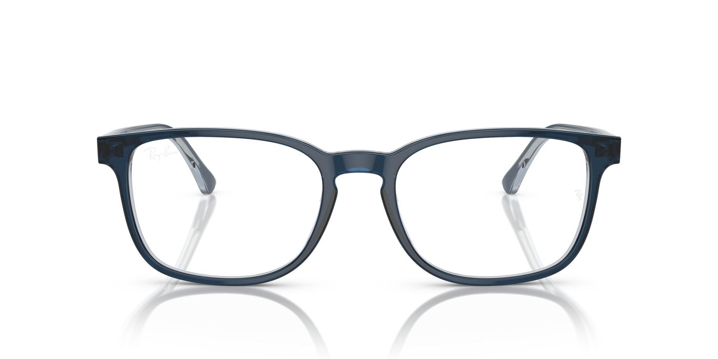 Ray-Ban RB5418 Blue On Transparent Blue #colour_blue-on-transparent-blue