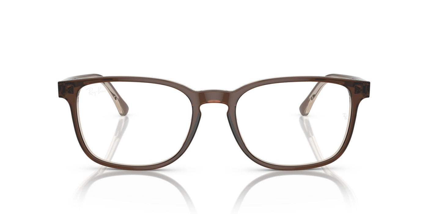 Ray-Ban RB5418 Brown On Transparent Light Brown #colour_brown-on-transparent-light-brown