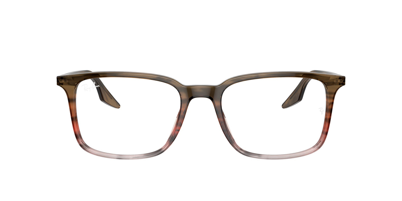 Ray-Ban RB5421 Striped Brown-Red #colour_striped-brown-red