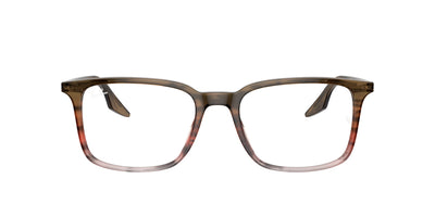 Ray-Ban RB5421 Striped Brown-Red #colour_striped-brown-red