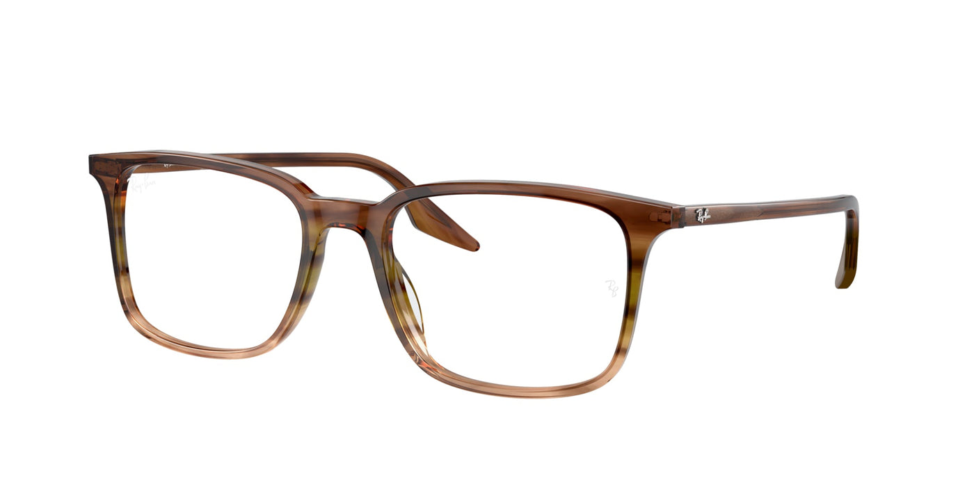 Ray-Ban RB5421 Striped Brown-Green #colour_striped-brown-green