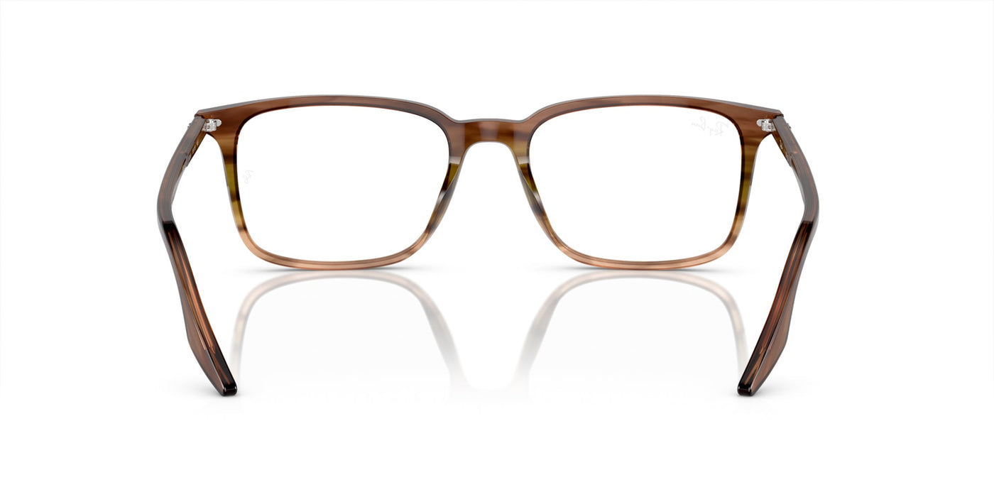 Ray-Ban RB5421 Striped Brown-Green #colour_striped-brown-green