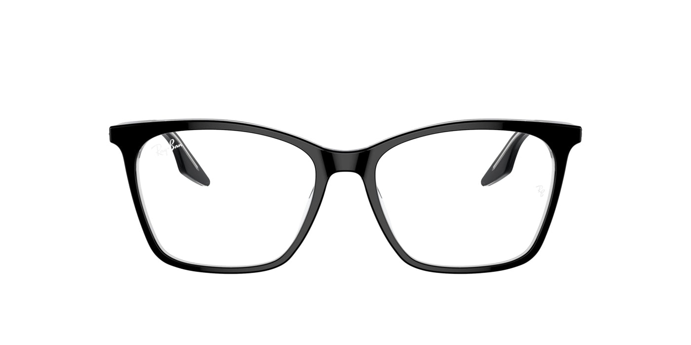 Ray-Ban RB5422 Black On Transparent #colour_black-on-transparent