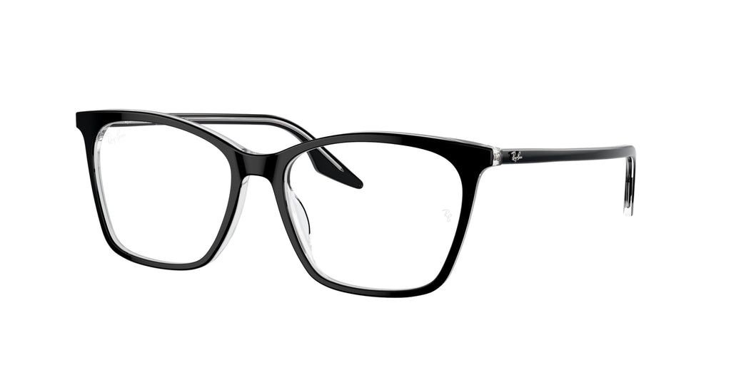 Ray-Ban RB5422 Black On Transparent #colour_black-on-transparent