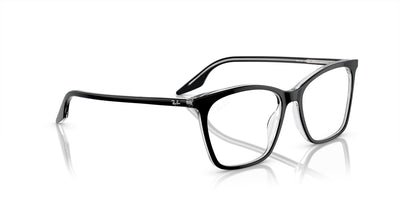 Ray-Ban RB5422 Black On Transparent #colour_black-on-transparent