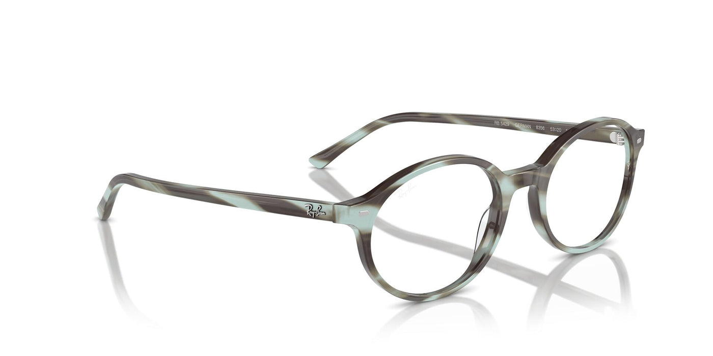 Ray-Ban German RB5429 Striped Green #colour_striped-green