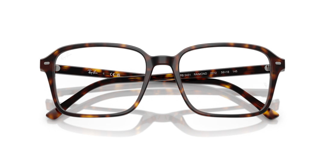 Ray-Ban Raimond RB5431 Square Glasses | Fashion Eyewear US