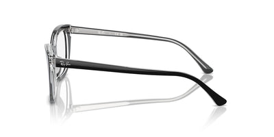 Ray-Ban RB5433 Black On Transparent #colour_black-on-transparent