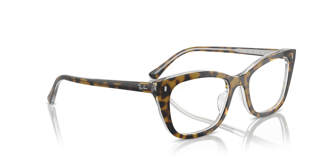 Ray-Ban RB5433 Havana On Transparent #colour_havana-on-transparent