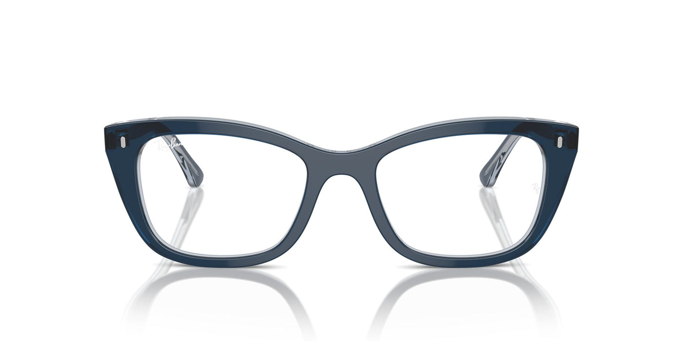 Ray-Ban RB5433 Blue On Transparent Blue #colour_blue-on-transparent-blue