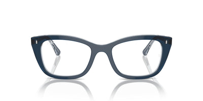 Ray-Ban RB5433 Blue On Transparent Blue #colour_blue-on-transparent-blue