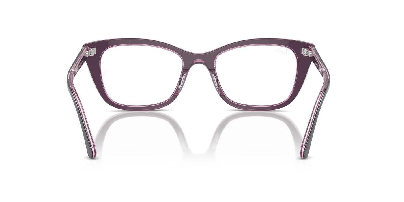 Ray-Ban RB5433 Violet On Transparent Pink #colour_violet-on-transparent-pink