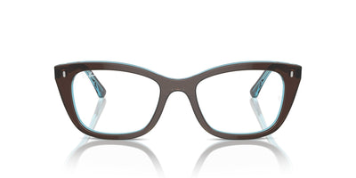 Ray-Ban RB5433 Brown On Transparent Blue #colour_brown-on-transparent-blue