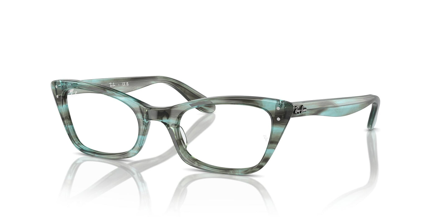 Ray-Ban Lady Burbank RB5499 Striped Green #colour_striped-green