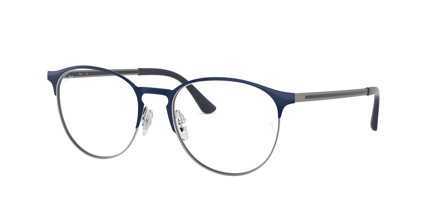 Ray-Ban RB6375 Blue On Gunmetal #colour_blue-on-gunmetal