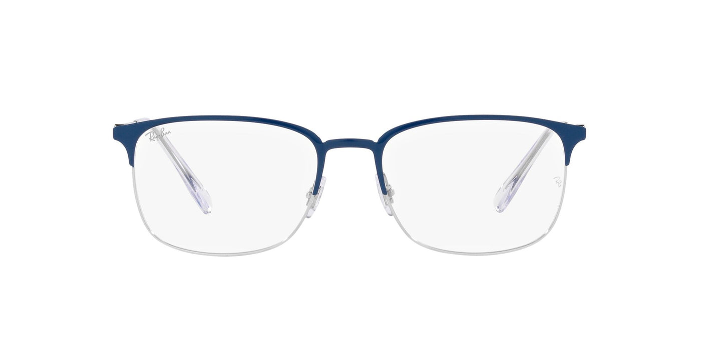 Ray-Ban RB6494 Blue On Silver #colour_blue-on-silver