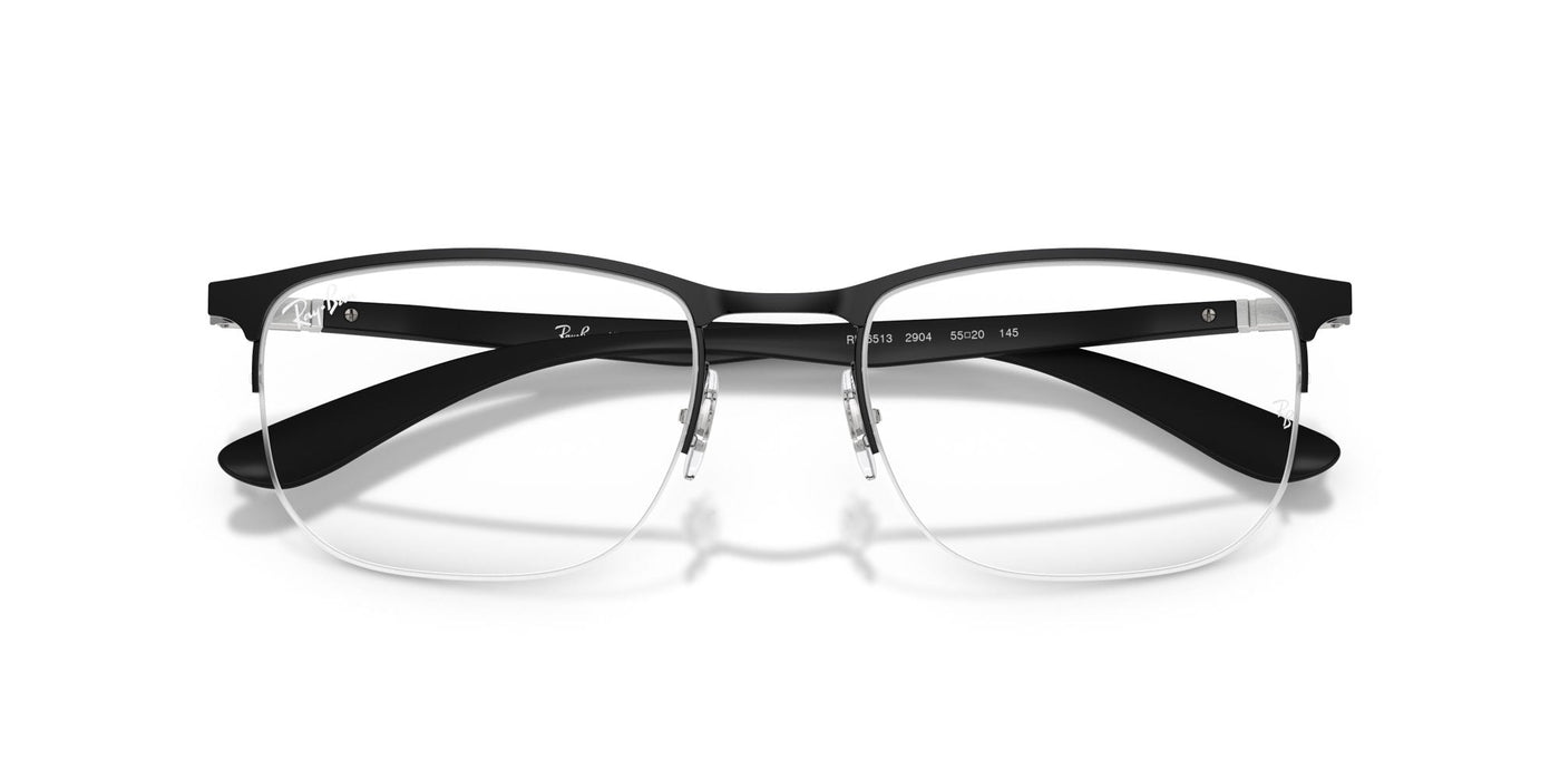 Ray-Ban RB6513 Matte Black On Black #colour_matte-black-on-black