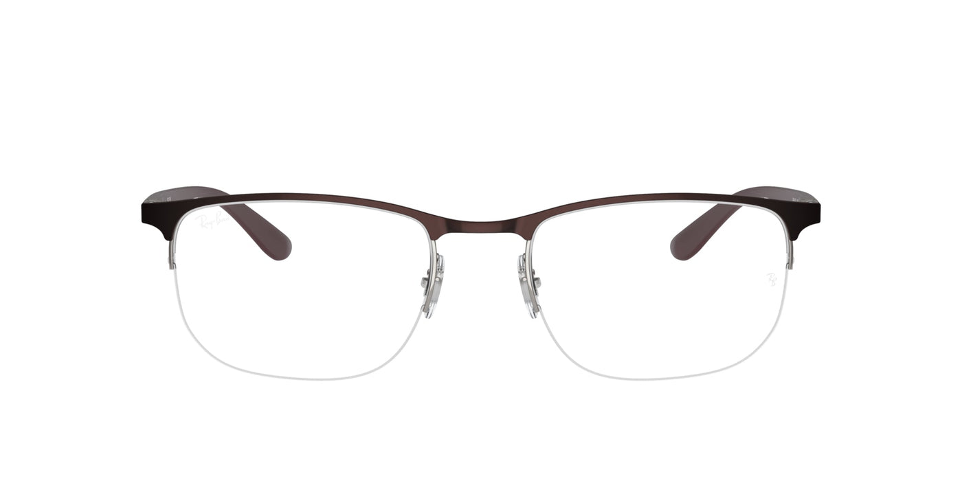 Ray-Ban RB6513 Brown on Gunmetal #colour_brown-on-gunmetal