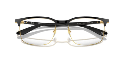 Ray-Ban RB6518 Black On Gold #colour_black-on-gold