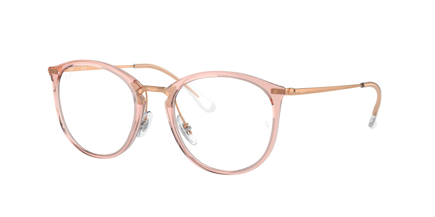 Ray-Ban RB7140 Transparent Pink #colour_transparent-pink