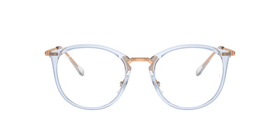 Ray-Ban RB7140 Transparent Light Blue #colour_transparent-light-blue
