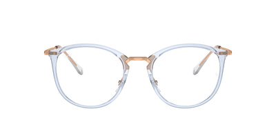 Ray-Ban RB7140 Transparent Light Blue #colour_transparent-light-blue