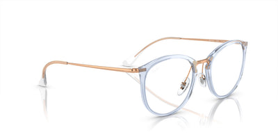 Ray-Ban RB7140 Transparent Light Blue #colour_transparent-light-blue