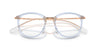 Ray-Ban RB7140 Transparent Light Blue #colour_transparent-light-blue