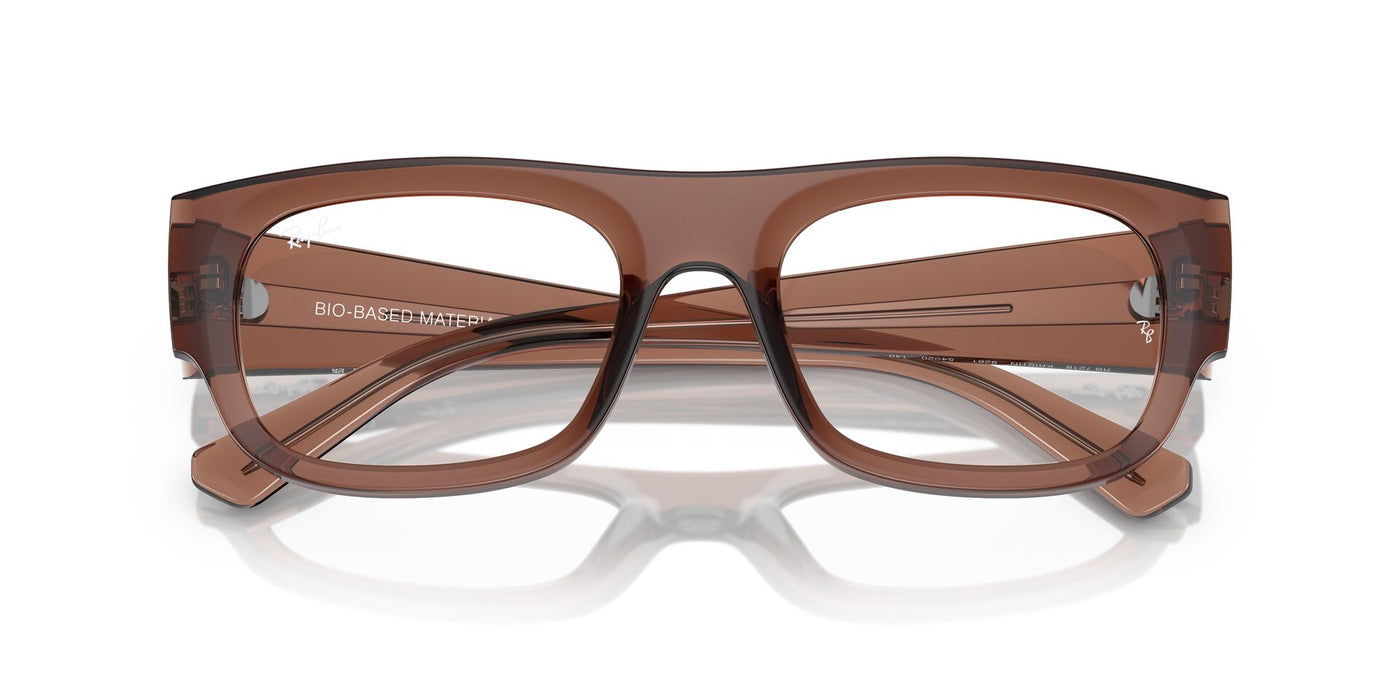 Ray-Ban Kristin RB7218 Transparent Brown #colour_transparent-brown