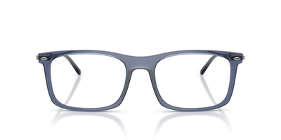 Ray-Ban RB7260 Transparent Blue #colour_transparent-blue