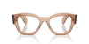 Ray-Ban Jorge RB7681V Transparent Light Brown #colour_transparent-light-brown