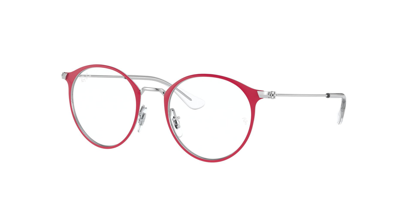 Ray-Ban Junior RB1053 Red On Silver #colour_red-on-silver