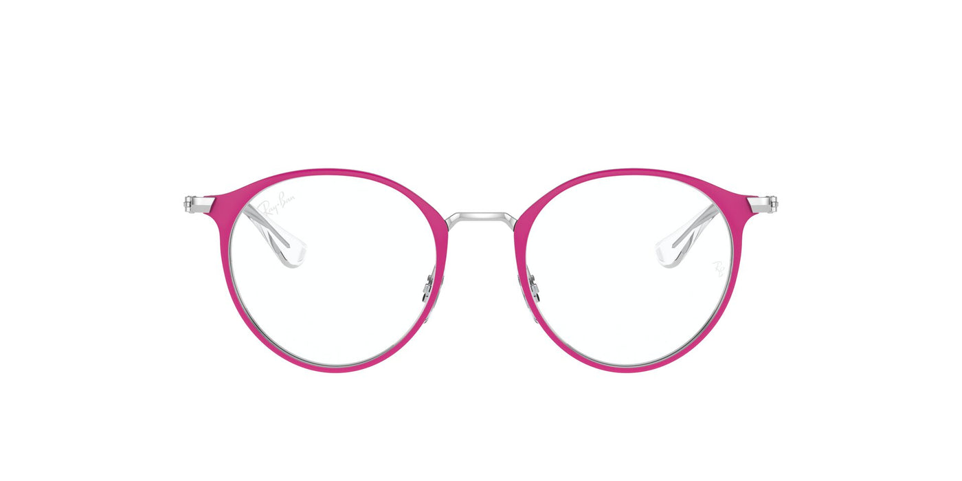 Ray-Ban Junior RB1053 Fuxia On Silver #colour_fuxia-on-silver