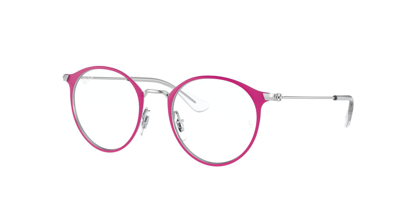 Ray-Ban Junior RB1053 Fuxia On Silver #colour_fuxia-on-silver