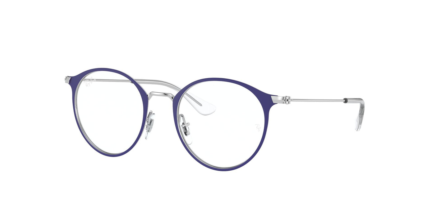 Ray-Ban Junior RB1053 Purple On Silver #colour_purple-on-silver