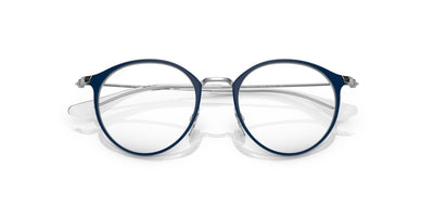 Ray-Ban Junior RB1053 Blue On Silver-Transparent #colour_blue-on-silver-transparent