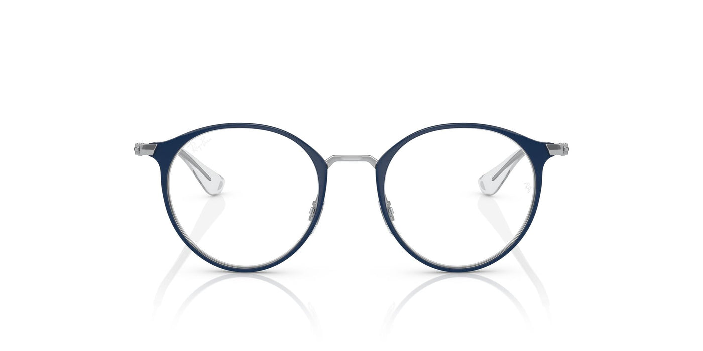 Ray-Ban Junior RB1053 Blue On Silver-Transparent #colour_blue-on-silver-transparent