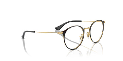 Ray-Ban Junior RB1053 Black On Gold #colour_black-on-gold