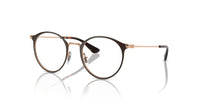 Ray-Ban Junior RB1053 Brown On Rose Gold #colour_brown-on-rose-gold