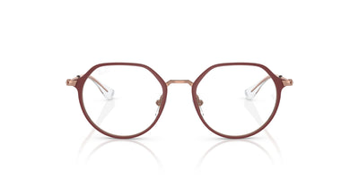 Ray-Ban Junior RB1058 Bordeaux On Rose Gold #colour_bordeaux-on-rose-gold