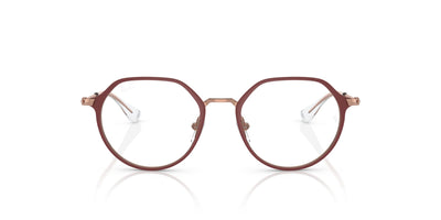 Ray-Ban Junior RB1058 Bordeaux On Rose Gold #colour_bordeaux-on-rose-gold