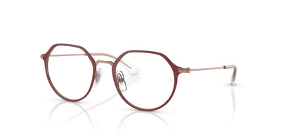 Ray-Ban Junior RB1058 Bordeaux On Rose Gold #colour_bordeaux-on-rose-gold