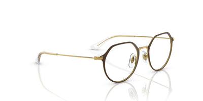 Ray-Ban Junior RB1058 Brown On Gold #colour_brown-on-gold