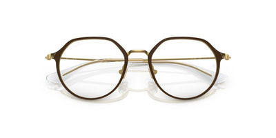 Ray-Ban Junior RB1058 Brown On Gold #colour_brown-on-gold