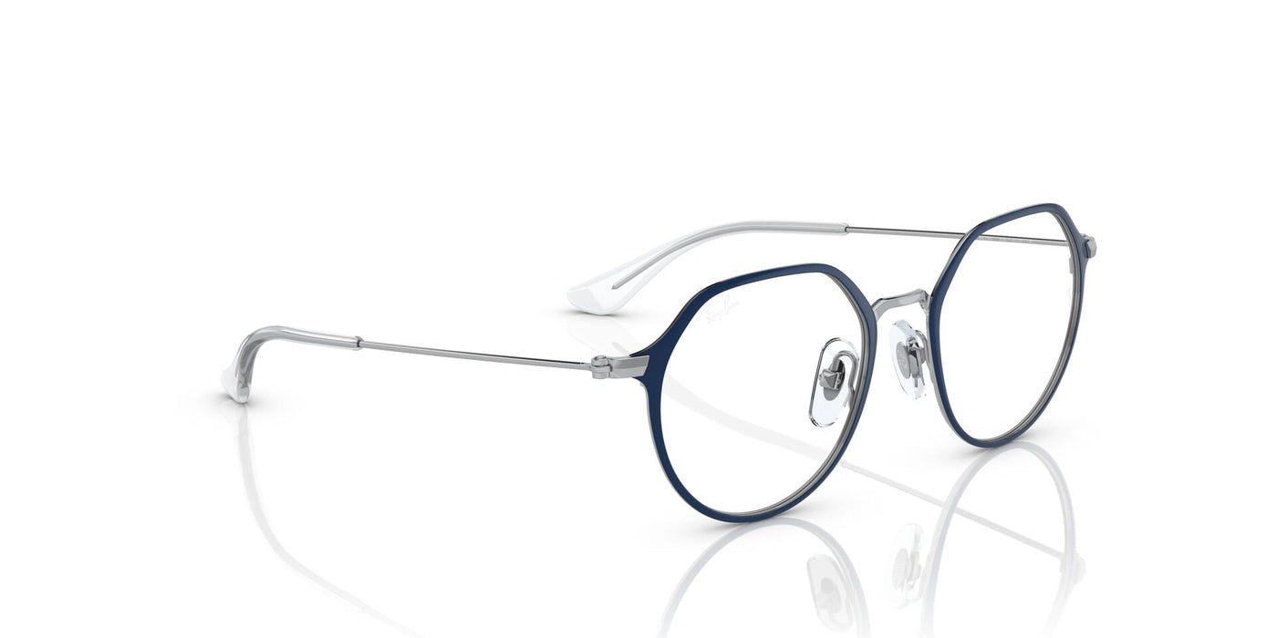 Ray-Ban Junior RB1058 Blue On Silver #colour_blue-on-silver