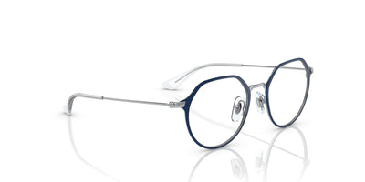 Ray-Ban Junior RB1058 Blue On Silver #colour_blue-on-silver